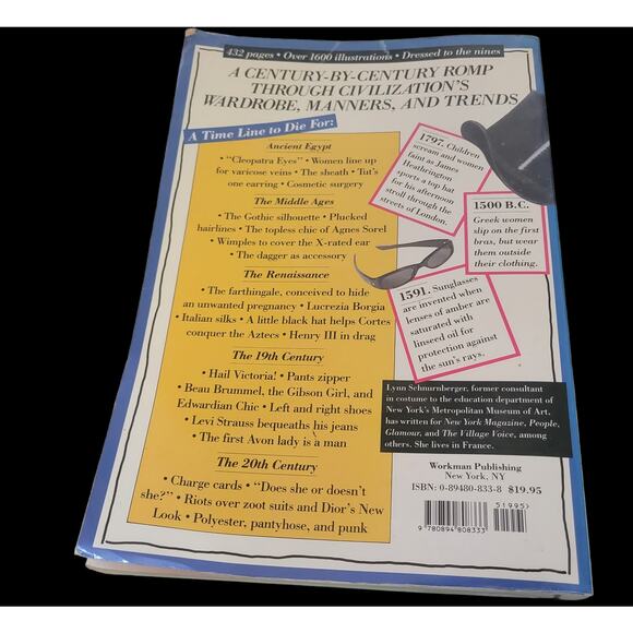 Book: Let there by clothes by Lynn Schnurnberger 40,000 yrs of Fashion Channel - Picture 2 of 10